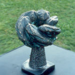 'Tobacco Mosaic Virus' Bronze. Franconia Sculptue Park 1997